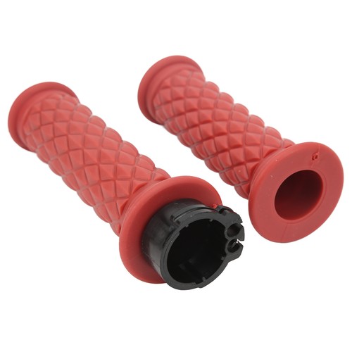 Czerwony 1 para uchwytu motocyklowego 25mm lewy prawy uniwersalny uchwyt przepustnicy - Zdjęcie 3 z 22