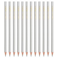 Silver Colored Pencils Set,12 Pcs Oil Color Pencils