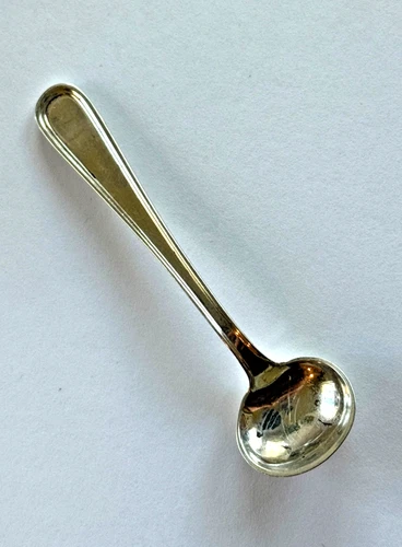 S. Kirk & Son, Sterling Silver Salt Spoon, Calvert Pattern 8g