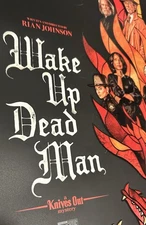 WAKE UP DEAD MAN KNIVES OUT Poster NYC screening  Exclusive Print  Daniel Craig