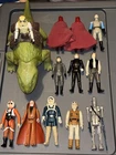Vintage Lot 12 Star Wars Action Figures Kenner + Dewback
