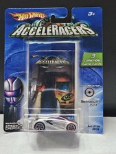 Technetium Hot Wheels AcceleRacers Silencerz On Very Nice US Card
