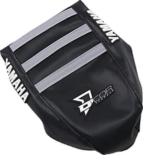 Dcor Ribbed Seat Cover Black/Black/Gray #30-50-134 for Yamaha YZ125/YZ250/YZ250X