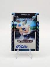 JP Pickles 2025 Leaf Optichrome Auto Shimmer Platinum Blue SP #/7 #BA-JPP