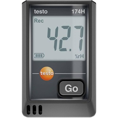 TESTO Temperature and Humidity Data Logger (USB) testo 174H (Black) 0572 1741 02