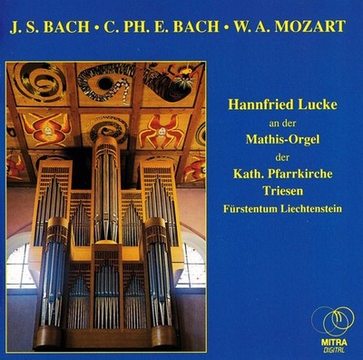 Hannfried Lucke an der Mathis-Orgel Triesen (Bach, Mozart) CD Mitra Austria 1991