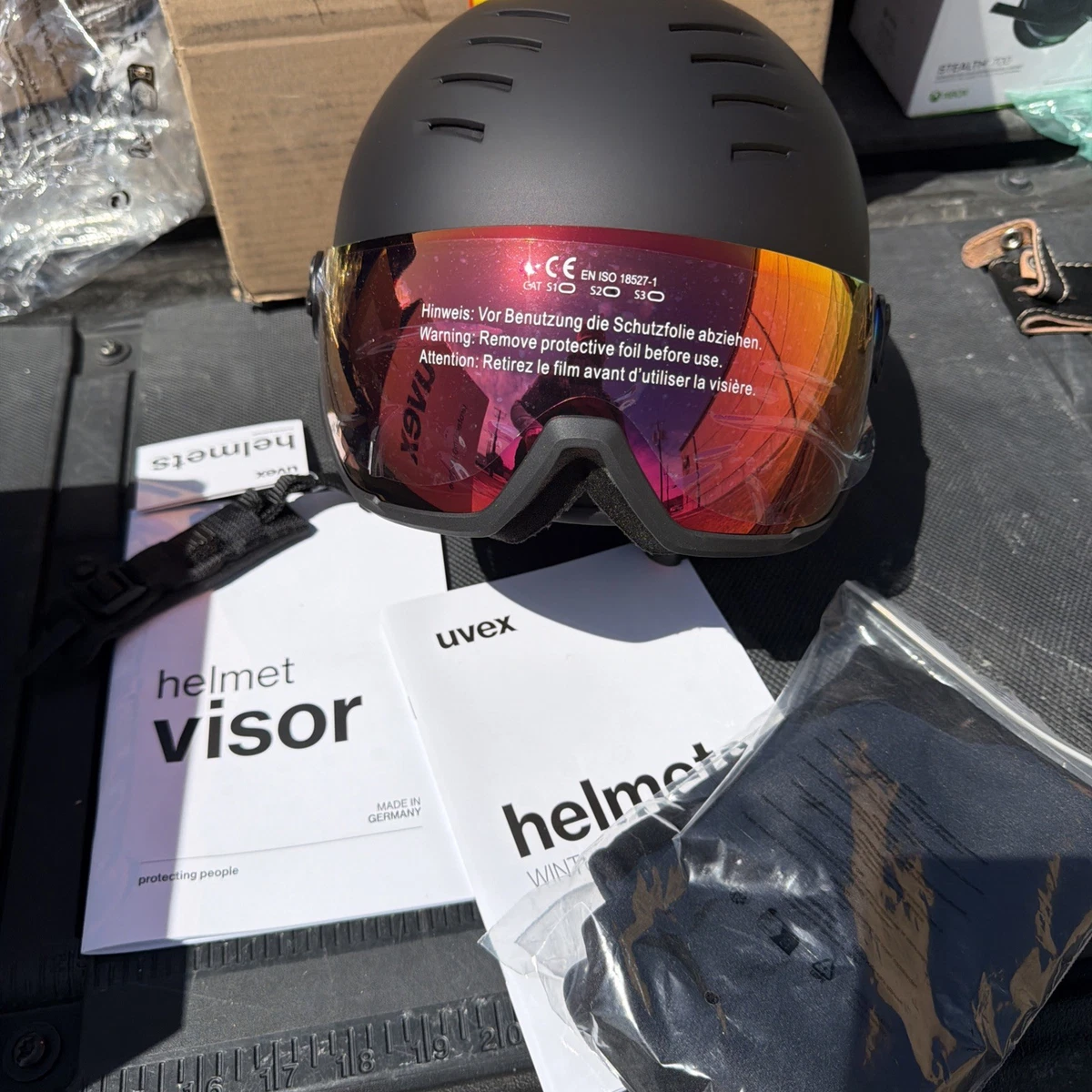 Uvex Ski Helmet for sale | eBay