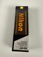 Nikon AN-6W Nylon Wide Neck Shoulder Strap Wine  Yellow 