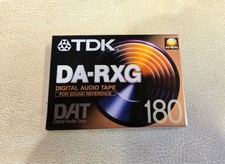 Multiple available - TDK DA-RXG 180 DAT Audio Tape ? Factory Sealed ? NOS