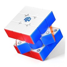 356 ME, Speed Cube 3x3 Magnetic Puzzle Toy with 48 Magnets GES Frosted Version