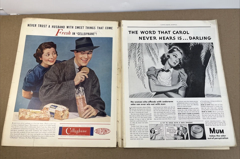 Ladies Home Journal Magazine April 1938 Great Fashion N.Y HAC1 - Image 4 of 4