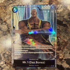 Mr.1 (Daz.Bonez) (Alternate Art) OP14-090 The Azure Sea's Seven Foil