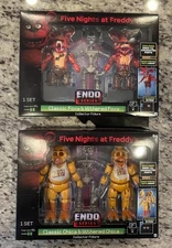 FNAF Five Nights At Freddys Jazwares Foxy and Chica Endo Series Action Figures