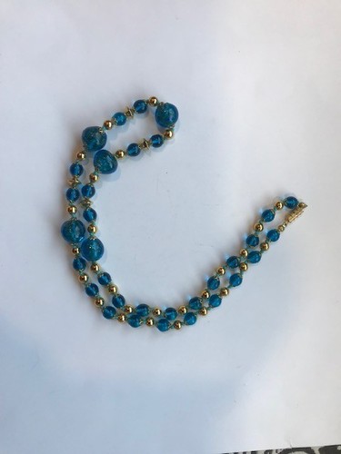 Murano glass bead necklace (possibly)