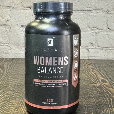 B Life Women's Balance Vitamin For Reproductive, Ovarian, And Hormonal Balance