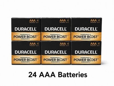 #ad Duracell Power Booster AAA Alkaline Batteries 24 Count New 1.5V $19.97