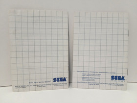 Sega Master System lot of Seven (7) Instruction Booklets! Authentic