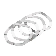 4Pcs 41mm x 51mm x 0.5mm 304 Stainless Steel Wave Crinkle Spring Washer