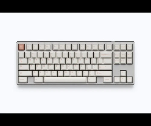 Monokei x Hand Engineering Kage Silver TKL Custom Mechanical Keyboard