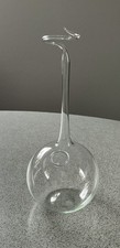 Rosenvase mundgeblasen Lauscha ca. 1980 krist...