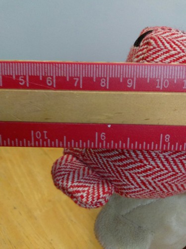 Lot of 2 STARBUCKS Coffee Red and White with Clothes Barista Bears 2016 & 2017 - Picture 5 of 7
