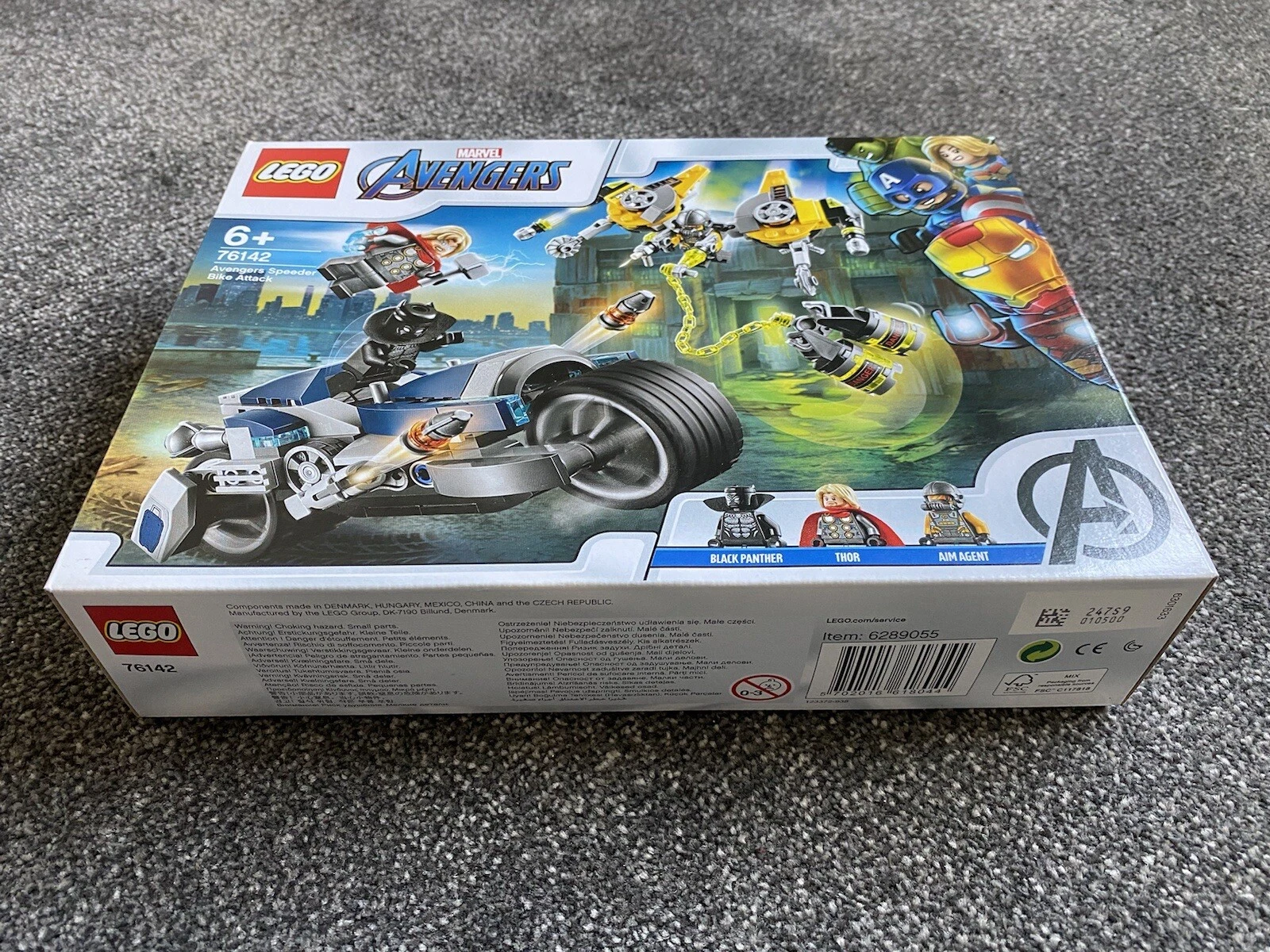 LEGO 76142 - Marvel Avengers Speeder Bike Attack - New/Sealed - Retired Set