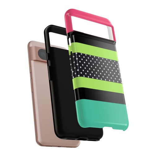 90s Neon & Polka Dots Tough phone Case for IPhone, Samsung Galaxy, Google Pixel - 第 139/287 張圖片