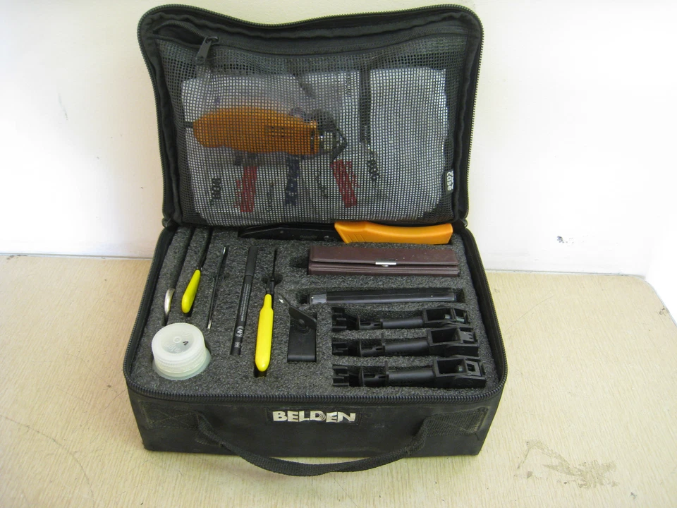Corning Lanscape Unicam Premium Fiber Optic Tool Kit TKT-UNICAM-PFC SHIPS FREE - Image 4 of 4