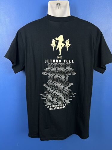 JETHRO TULL Ian Anderson Aqualung 2017 Australian Tour Band Shirt medium - Bild 4 von 8