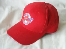 Red Hat Society Fiber Optics Light-Up Baseball Cap Light Wear - Works!