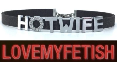 OWN DESIGN Bondage Kit Collar Hotwife Diamond Necklace Sexy Wifeswap Fetish Slave BBC Slut