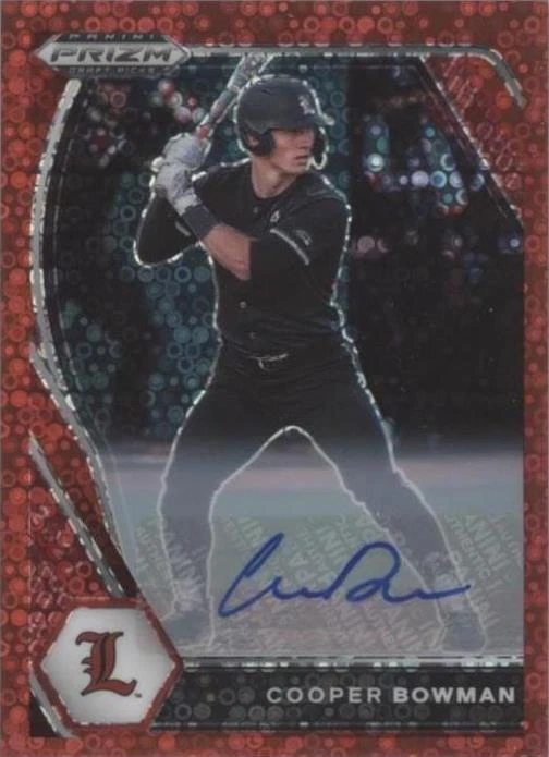 Red Donut Circle Prizm Autographs