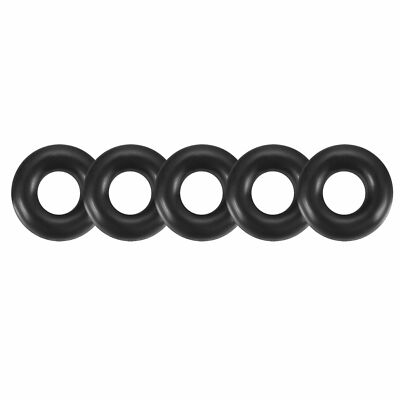 30pcs Black Nitrile Butadiene Rubber   O-Ring 2.5mm Inner Dia 1.8mm Width  #D8