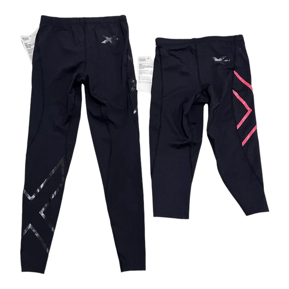 Women’s 2XU Compression Running Workout Tights PWX Muscle Recovery XS - Image 3 of 3