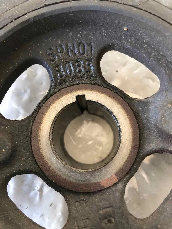 Dodge Journey 2013 motor equilibrador armónico cigüeñal polea 2,4 L 4 cilindros Foto 3 de 4