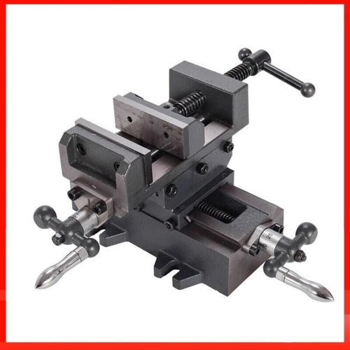 Two-Way Moving Vise 4 Inch Heavy Duty Cross Vise Drilling And Milling Machine - Picture 2 of 6