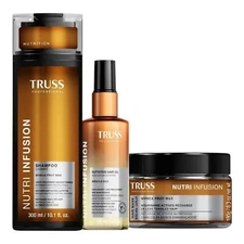 Truss Nutri Infusion Shampoo + Nutritive Hair Oil + Nutri Infusion Mask Set