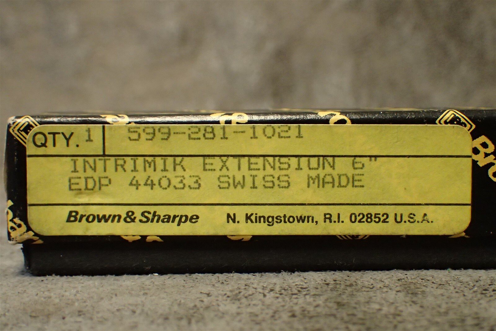 Intrmik 5992811021 BROWN & SHARPE 6