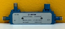 Krytar 2616 (HP 0955-0125) 1.7 to 26.5 GHz, 16 dB, Directional Coupler. Tested!