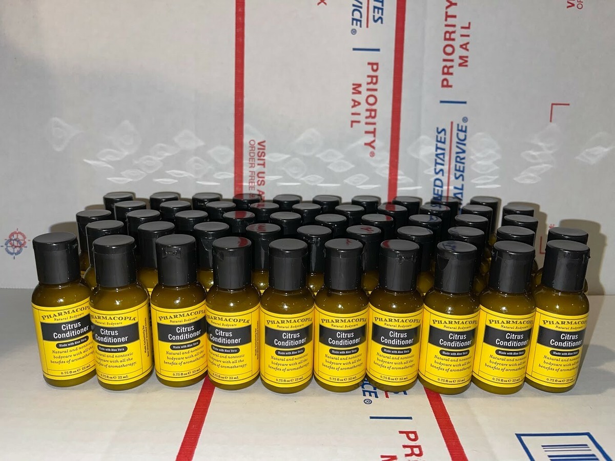 Lot of 50 Pharmacopia Citrus Conditioner Made with Aloe Vera 0.75