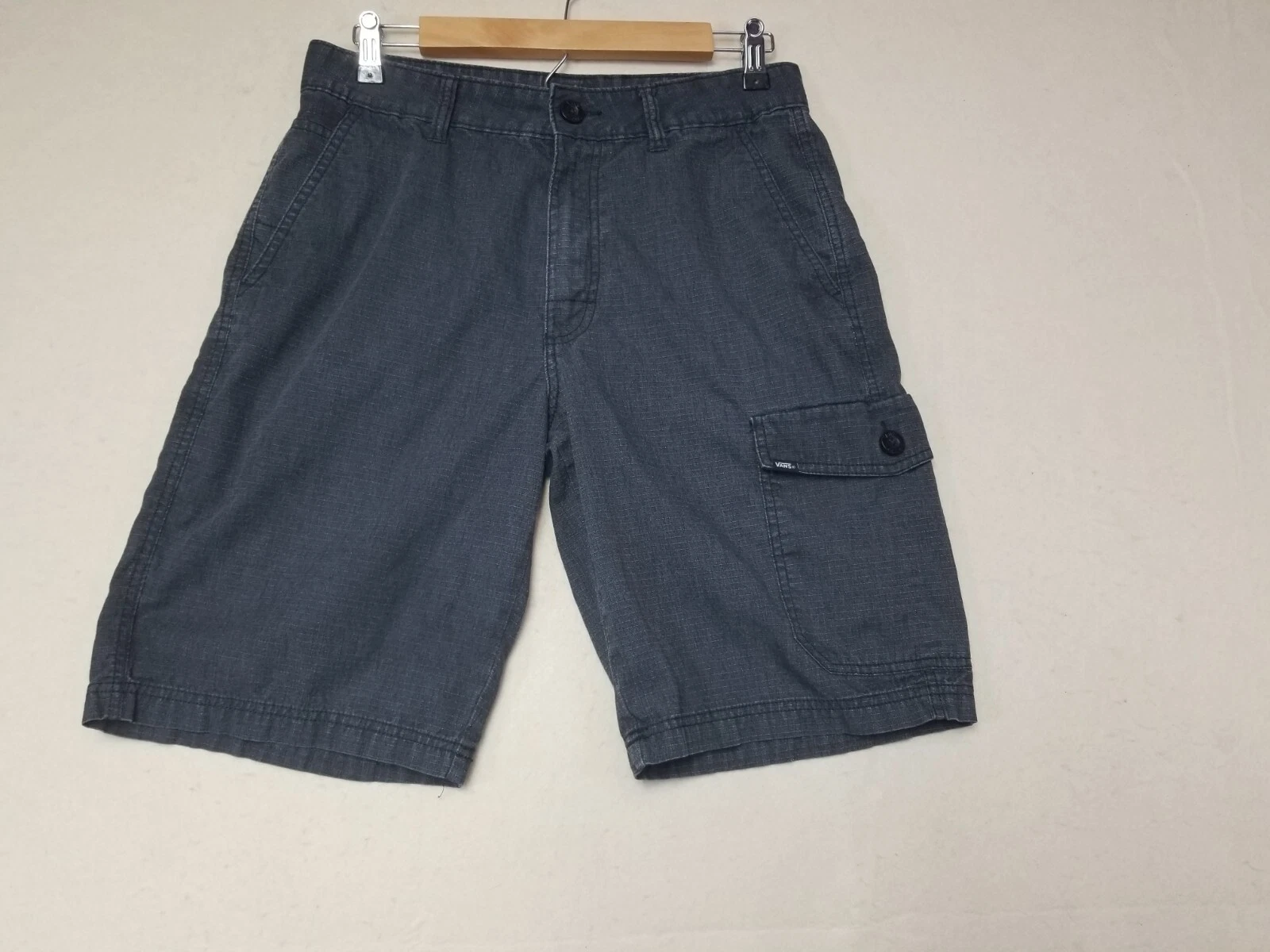 Pantaloncini cargo Vans OTW Ripstop Utility neri da uomo taglia 30