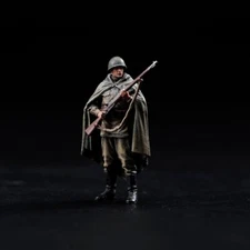 1/64 WWII Soviet Scout Scene Diorama Miniature Figure Model Doll For Car Vehicle