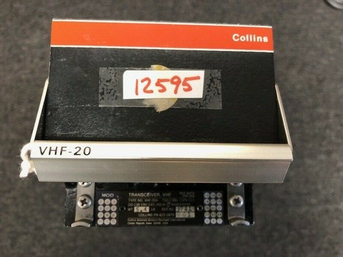 COLLINS TRANSCEIVER, VHF 20 P/N 622-1879-001 145 TRACE (8130) -OUTRIGHT  # 12595