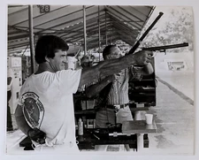 1978 Miami Florida Palmetto Muzzle Loaders Club Pistol Firing Range VTG Photo