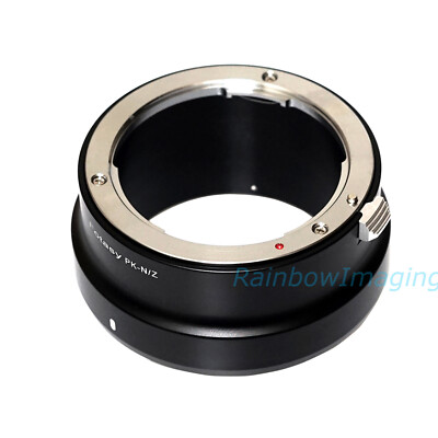 Pentax PK Lens to Nikon Z Mount Z5 Z6 II Z7 II fc Z9 Mirrorless Camera Adapter