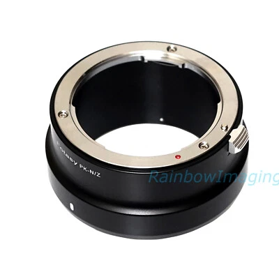 FOTASY Pentax PK Lens to Nikon Z Mount Z5 Z6 II Z7 II fc Z9 Mirrorless Camera Adapter