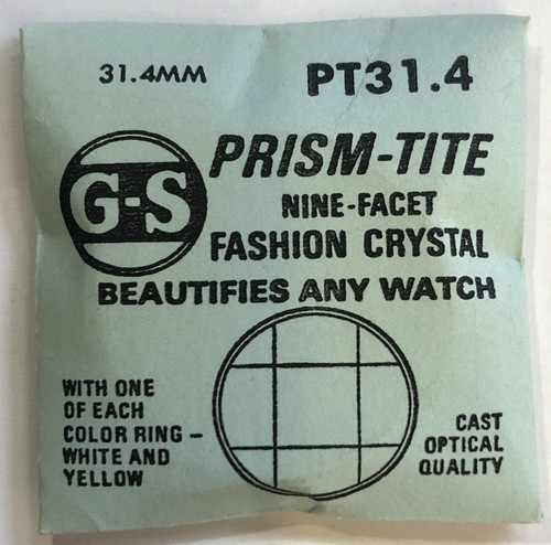 Original NOS G-S "PT" Wristwatch Crystals - Many Variations Available! - Picture 165 of 211