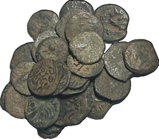 ANCIENT JEWISH COINS - PRUTAH - MASADA COINS - 3 COINS PER ORDER - GREAT GIFTS