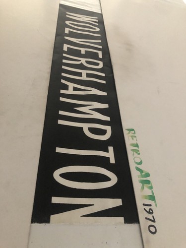 National 274 Train / Bus Linen Destination Blind 26”- Wolverhampton - Picture 2 of 12