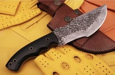 handmade Damascus Tom Military hunting tracker fixed blade survival EDC knife